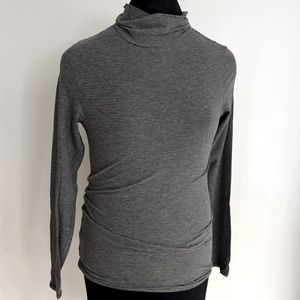 SO Thin Strips Turtleneck Top NWOT
